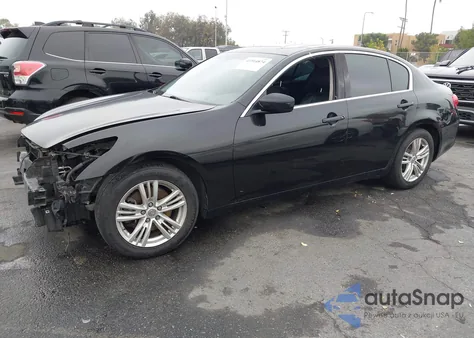 2011 Infiniti G25 Journey z USA, uszkodzony, nr VIN JN1DV6AP4BM830304